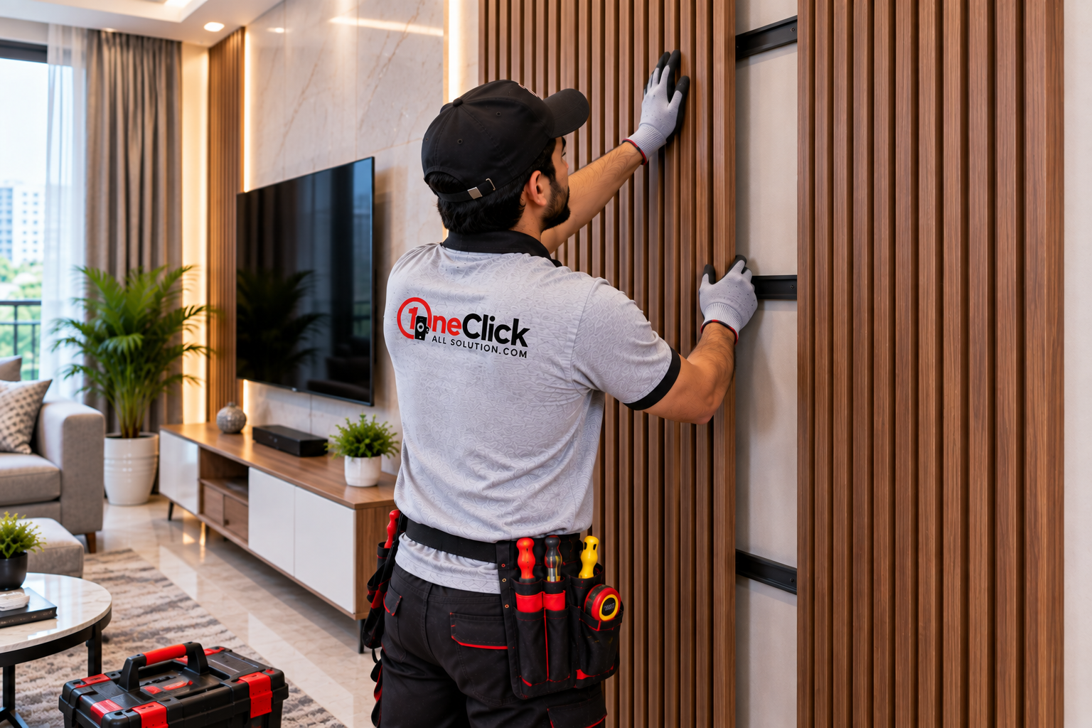 Wall Louver Panel Work