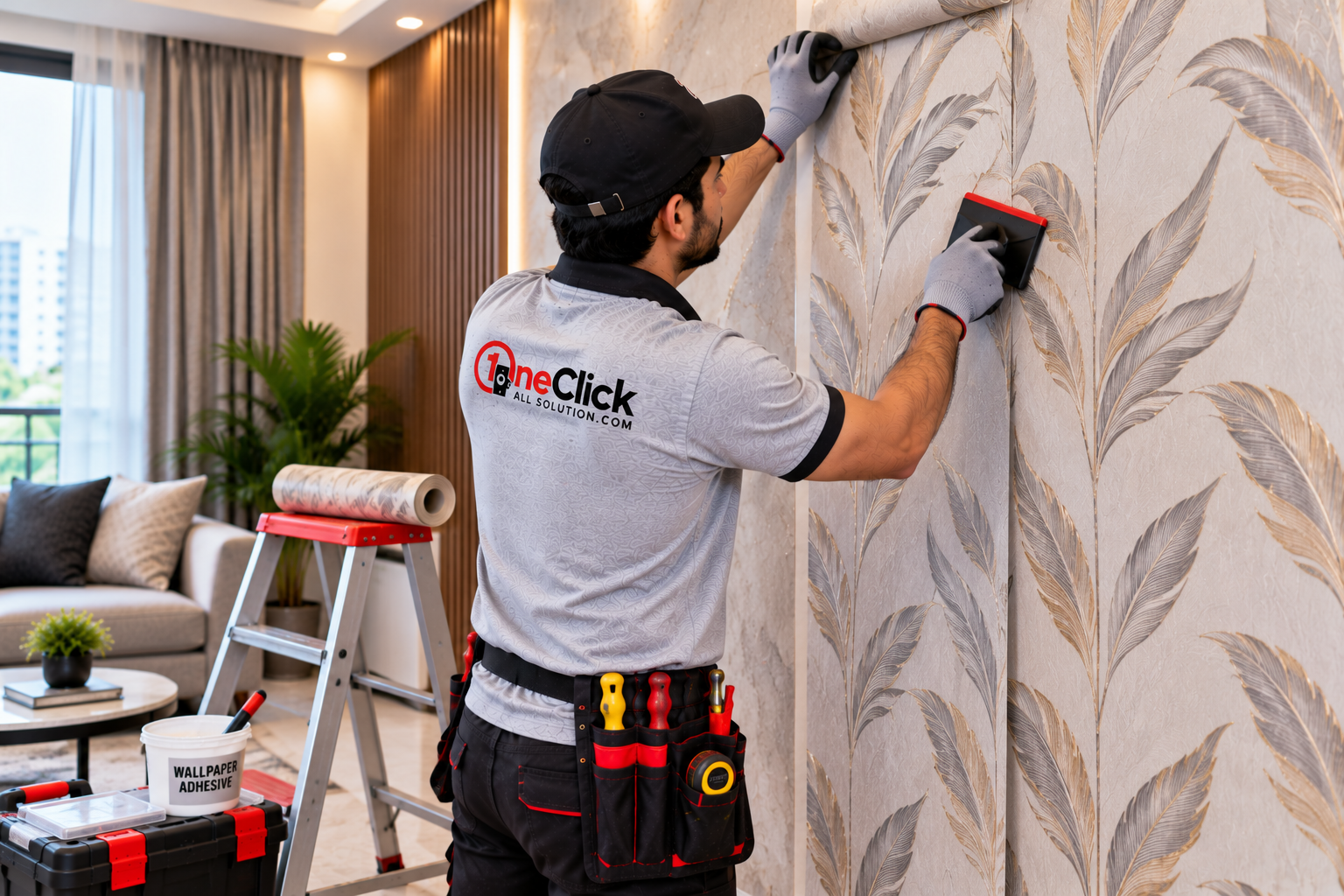 Customized Wallpaper Fitting